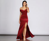 Shania Formal Velvet Sweetheart Dress Ins Street